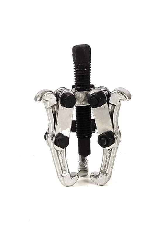 Exotic Arcade Exotic Arcade Bearing Puller Heavy Chrome Vanadium Steel Gear Puller Black and Silver 6 inch  - Image 1