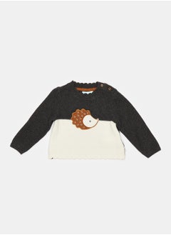 OBAIBI Beige Sweater for Girls  - Image 1