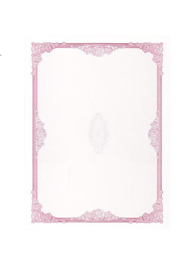 Befon Deyin A4 Blank Certificate Paper, Honor Certificate Inner Page, Graduation Certificate Signing Book Inner Paper, School Student Award, Training Certificate Printing Paper, 10 Sheets 0358 - Image 3
