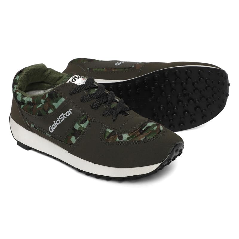 Gold Star GOLDSTAR 602 Men’s Latest Stylish Casual Sneakers Shoes | Lace-Up Lightweight Sports Running Shoes for Men | Comfortable Walking, Gym Training, Trekking, Hiking, Jogging, Party & Footwear - Image 2