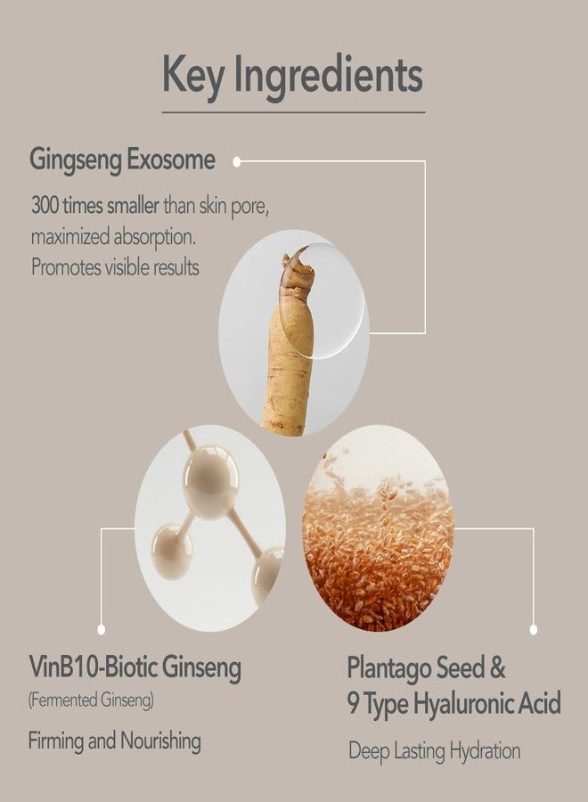 107 Double Layer Milky Serum 50ml / 1.69 fl. oz, Ginseng Exosomes, 7-Year Aged Vinegar, 9-Type Hyaluronic Acid for Radaint, Supple skin - Image 3