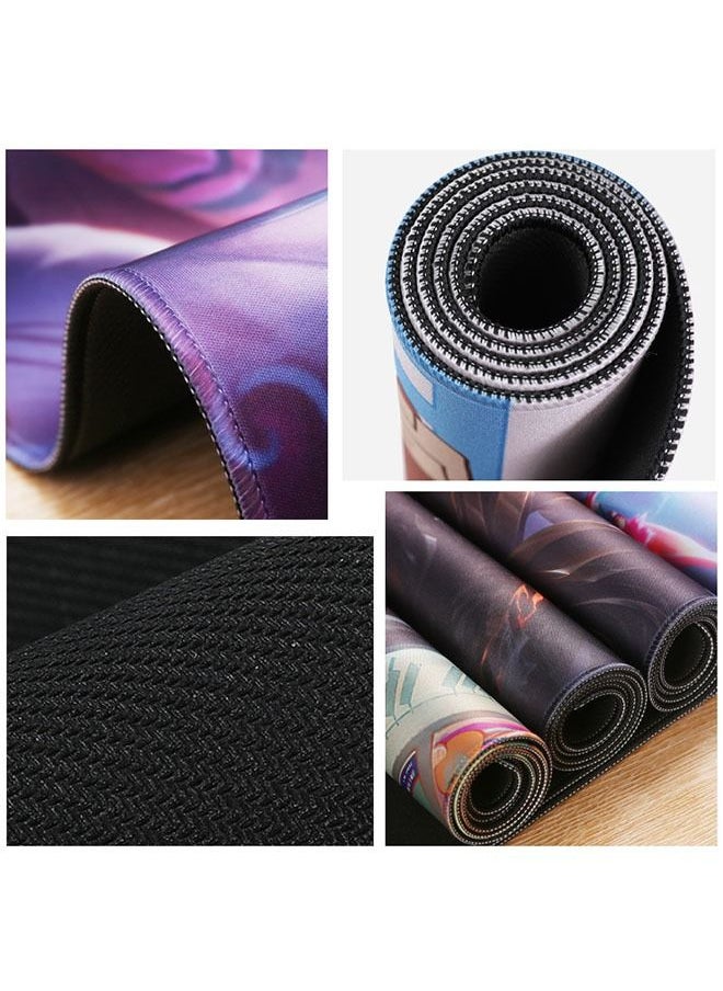 ZCM-HAPPY - Gaming laptop keyboard pad mouse pad gaming mouse pad large table mat rubber table mat mouse pad 90 x 40 x 0.3cm - Image 1