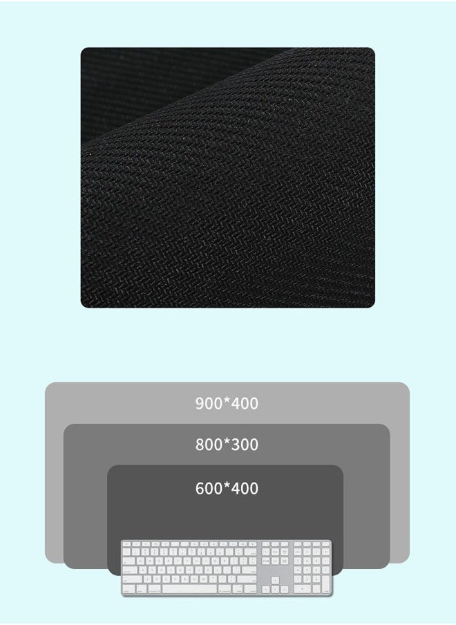 ZCM-HAPPY - Gaming laptop keyboard pad mouse pad gaming mouse pad large table mat rubber table mat mouse pad 90 x 40 x 0.3cm - Image 1