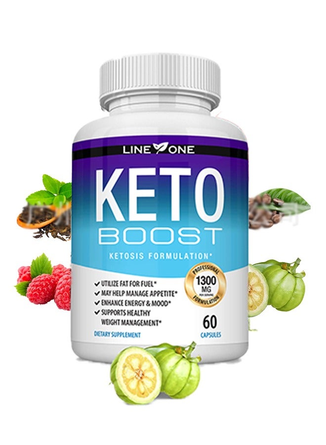 KETO Weight Loss Diet Pills/ Non-Prescription Weight Loss Aid/ Powerful Fat Burning and Appetite Suppression/ Excellent for Keto Diet 60 Capsules - Image 1