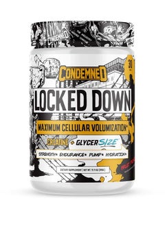Condemned Laboratoriez Condemned Labz Locked Down Fruit Punch 30 Servings  - Image 1