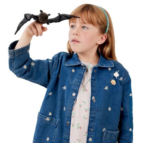 Folkmanis Mini Bat Finger Puppet - Image 3
