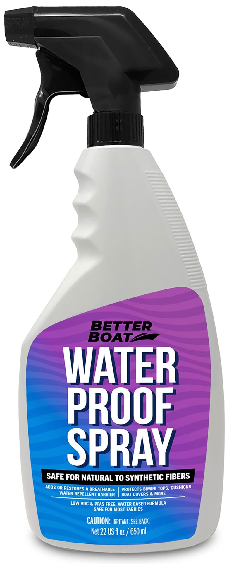 Fabric Waterproof Spray 22 Fl Oz Heavy Duty Protector and Repellent for Outdoor Marine Canvas Boat Tops Vinyl Seats Tents Clothing Boots Jackets and Clothes