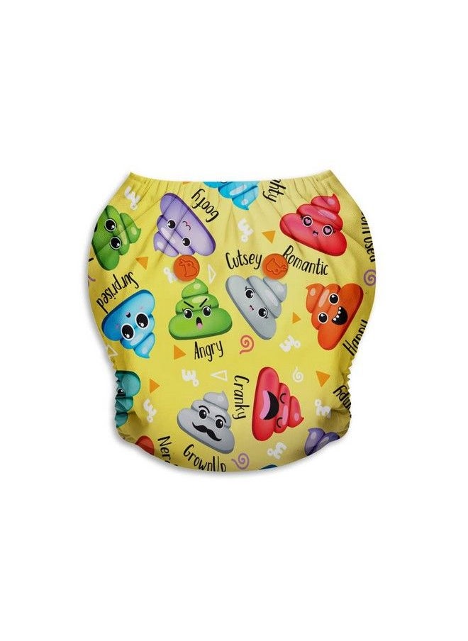 Reusable Cloth Diapers For Babiescloth Diaper Freesize Uno New Version; Cloth Diapers For Babies 3M To 3Y ; Combo Pack Of 1 Diaper + 1 Dry Feel Magic Pad Cloth Diaper Insert