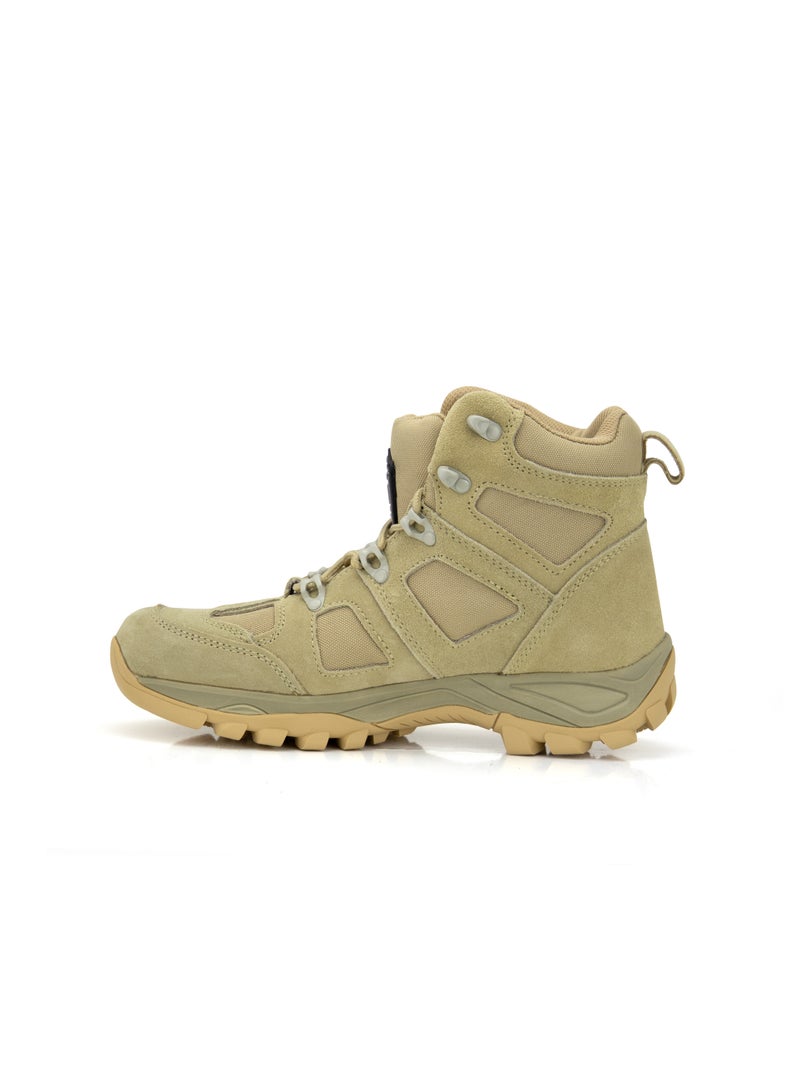 Gladiator 6057 Men’s Tactical Outdoor Boots, Beige, High Ankle, Lace-Up - Image 3