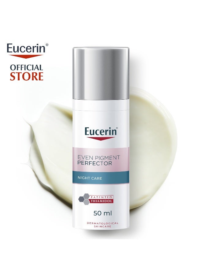 Eucerin Even Pigment Perfector Face Night Cream With Thiamidol Moisturizer For All Skin Types Clear 50ml - Image 1