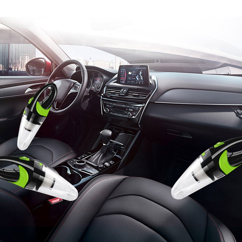 USB Charging Mini Handheld Duster Collector Vacuum Cleaner Dust Cleaner Wet And Dry Dual Use for Car R-6054 - Image 1