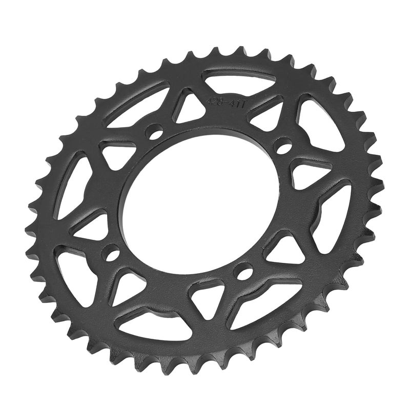 428 41T Rear Sprocket, 41 Tooth Steel Rear Sprocket for Go Kart ATV Light Motorcycle, 428 Pitch Replacement Sprocket with Easy Installation, Perfect Fit for DIY Projects and Vehicl - Image 3