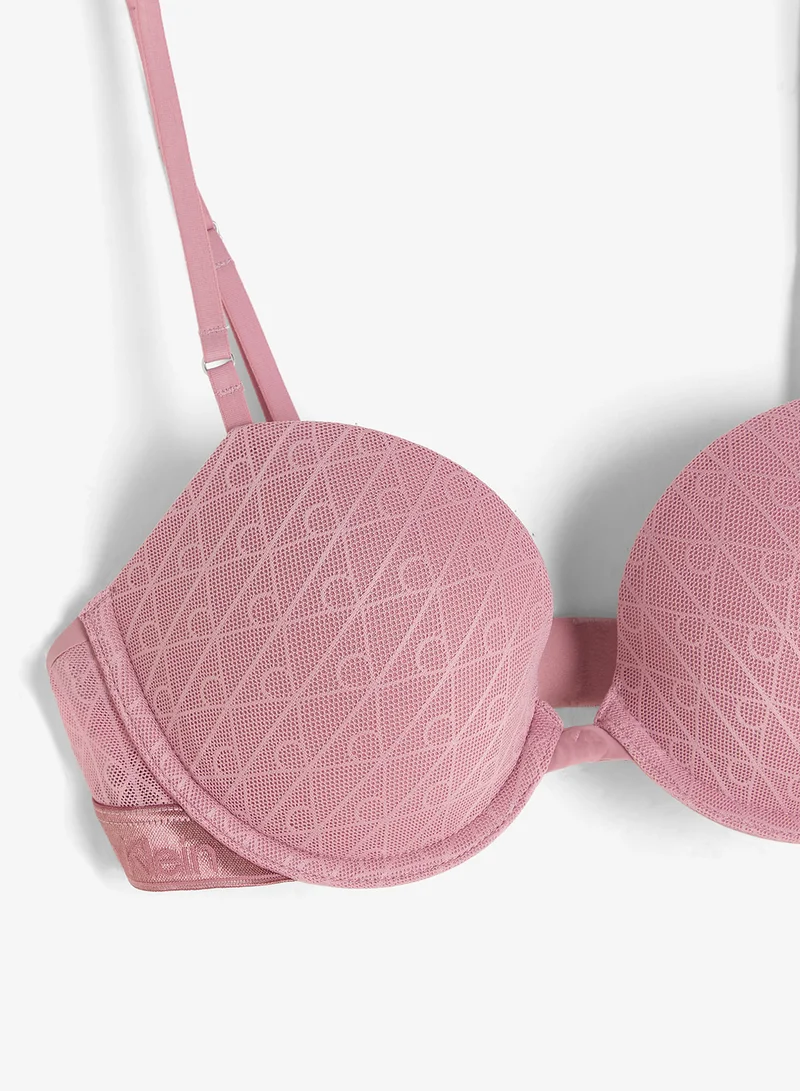 Calvin Klein  Lightly Lined Demi Bra for Women | Best Price UAE