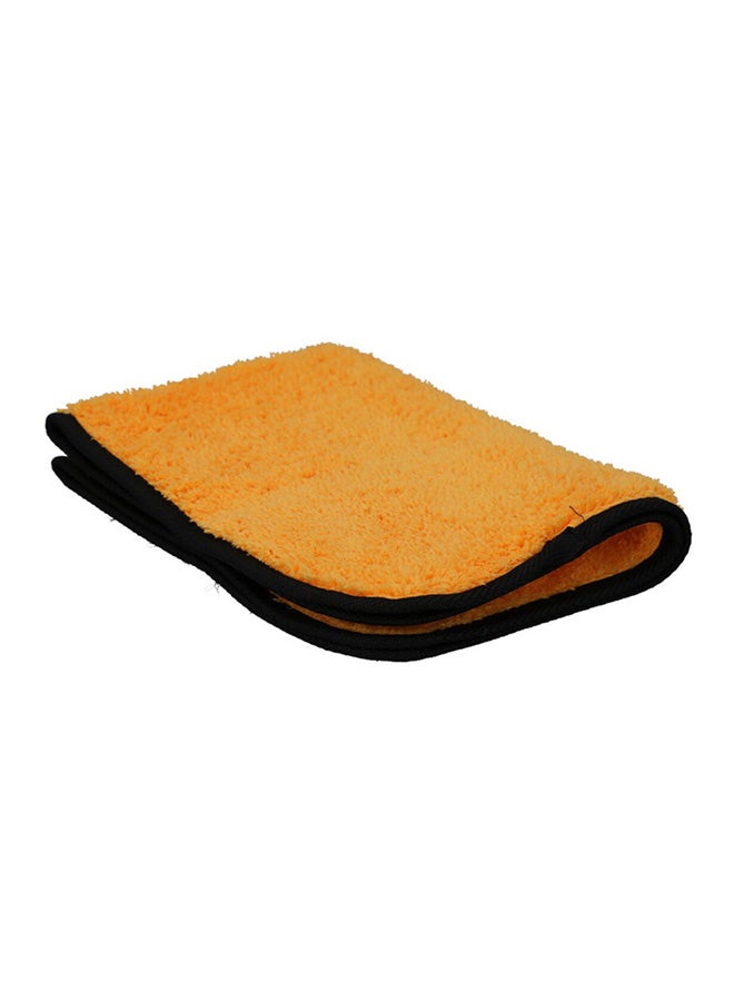 قماش 2 في 1 من المايكروفايبر للتجفيف والتفصيل من  برتقالي 35 x 50 سم - Image 3