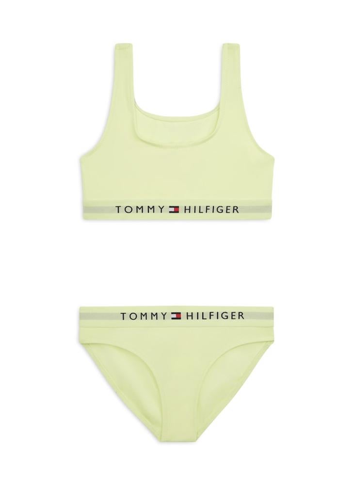TOMMY HILFIGER Kids Original Bralette Bikini Set - Image 1