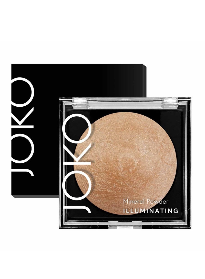 JOKO Mineral Pressed Powder Mattifying Bronze