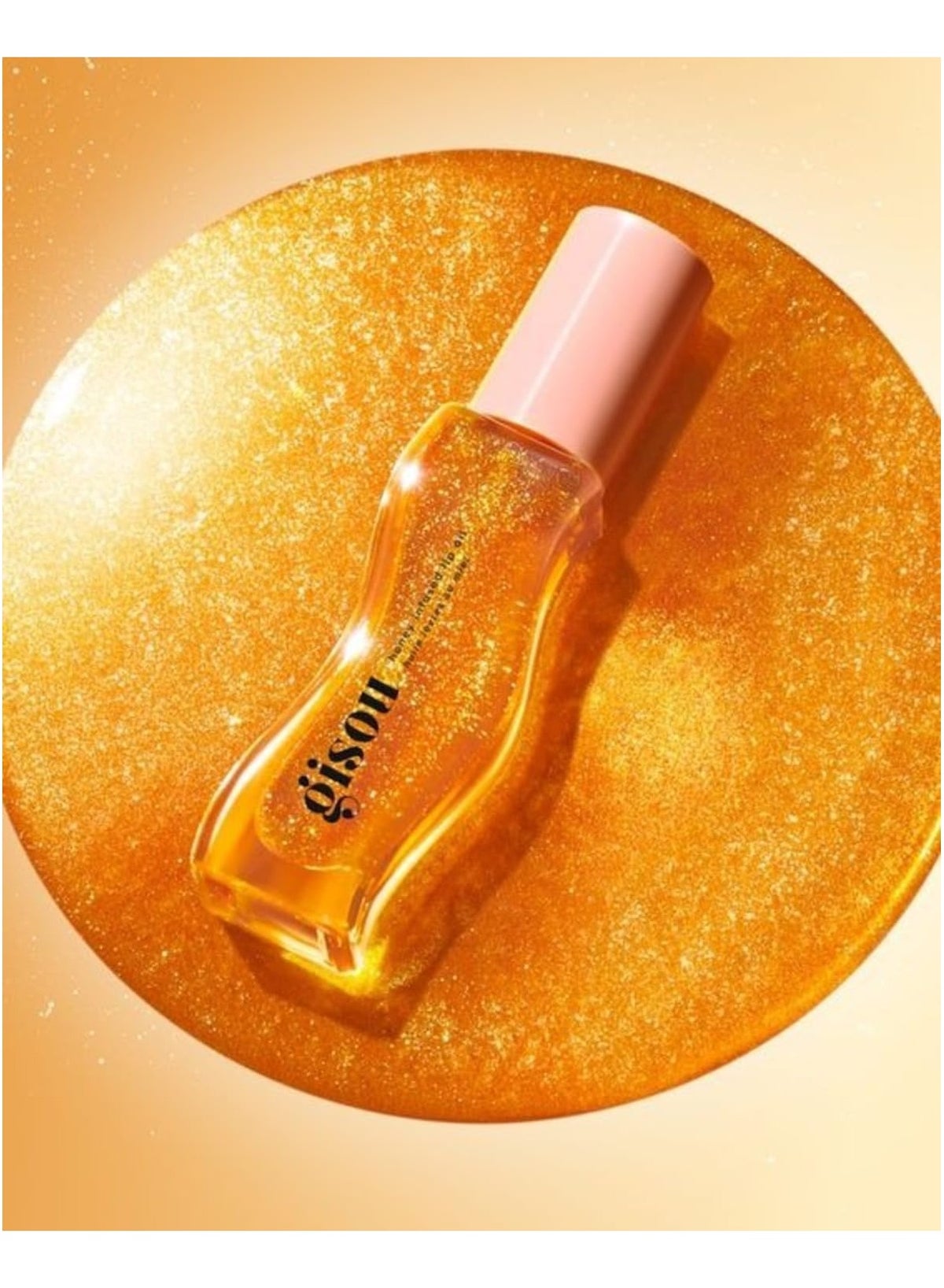 Gisou Honey Infused Lip Oil Set 6 × 8Ml – Cherry On The Cake, Honey Gold Shimmer, Mango Passion Punch, Watermelon Sugar, Strawberry Sorbet & Coconut Frost | Hydrating High- Shine Lip Oils