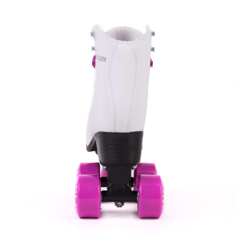 Skate Gear Skate Gear Extra Support Quad Roller Skates for Kids and Adults (Pink  Youth 1)  - Image 4
