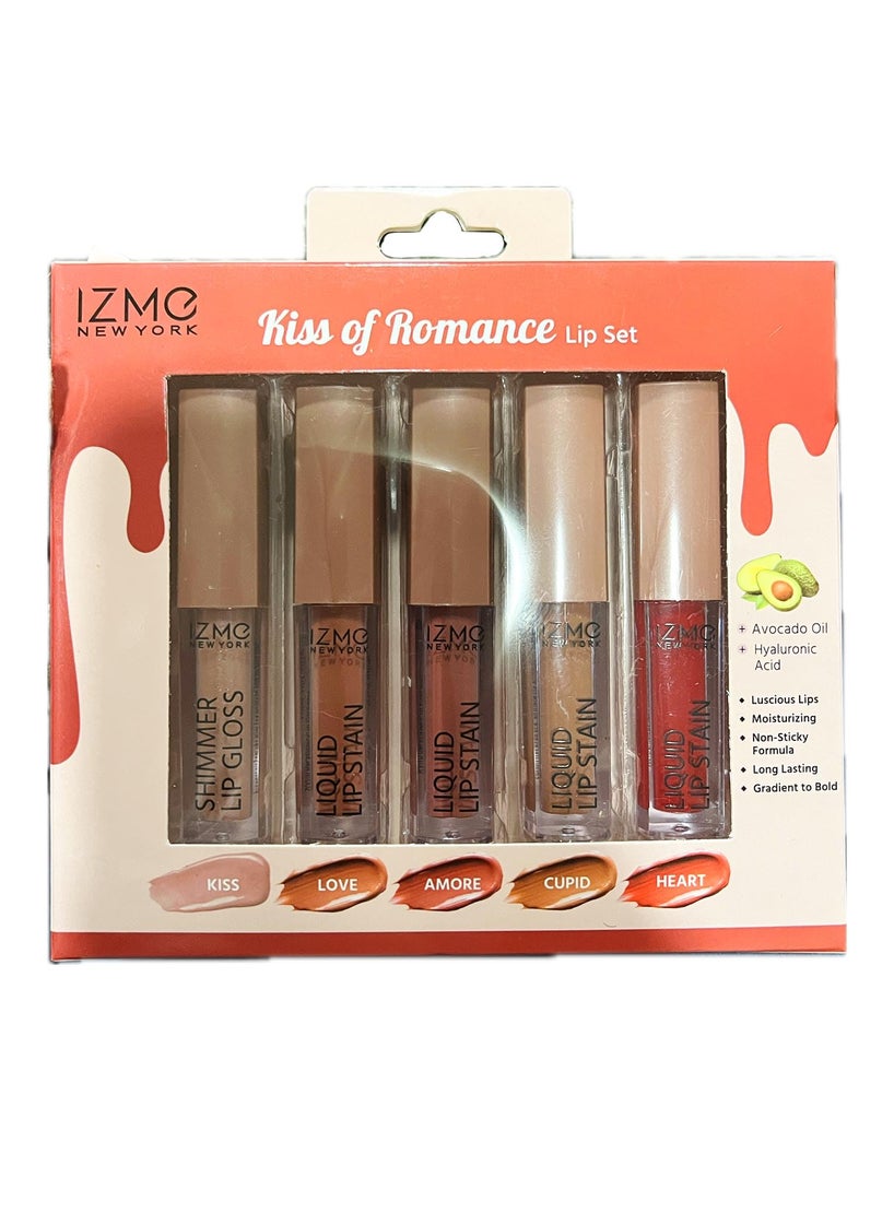 IZME NEW YORK - Izme New York Kiss of Romance Lip Set - Image 1