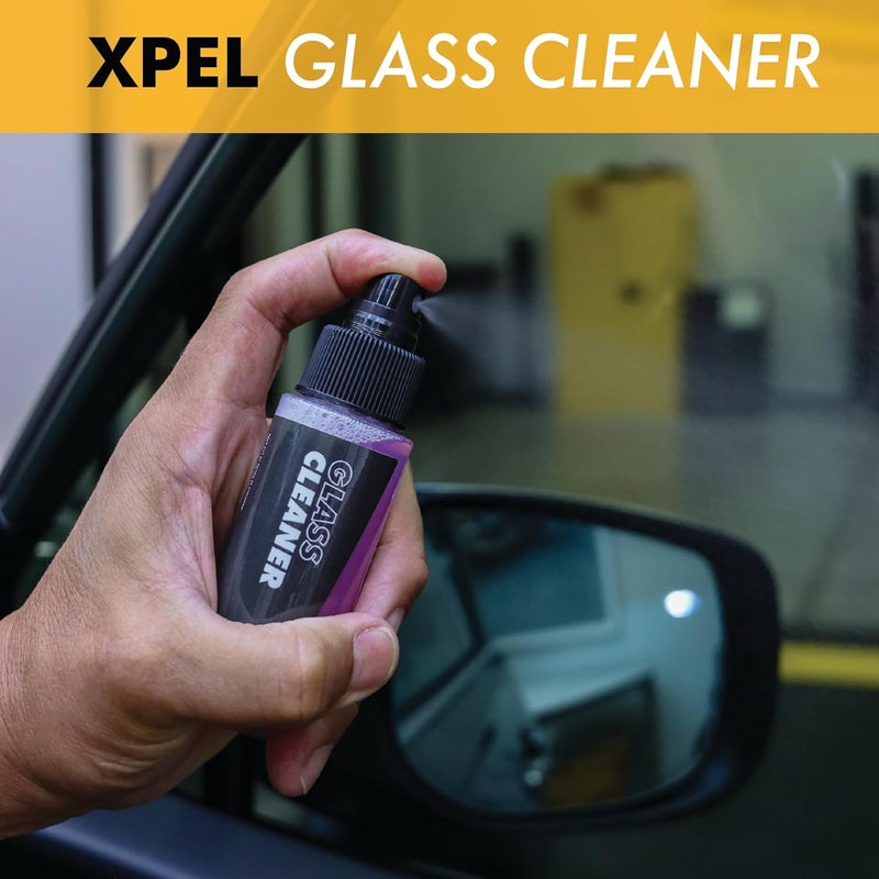XPEL 3-Pack Interior Care Kit – Car Detailing Set for Interior Surfaces, Trim & Glass | Interior Cleaner, Ceramic Boost, Tint-Safe Glass Cleaner & Premium Microfiber Towel in Branded Case - Image 5