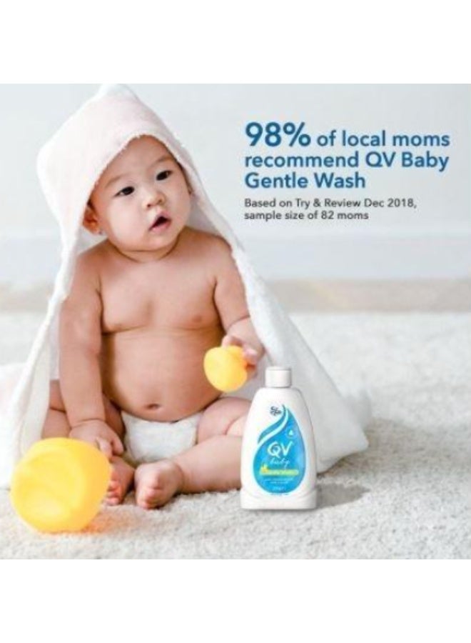 إيجو غسول كيو في للأطفال اللطيف 250 مل - مع فيتامين ب3 والجلسرين، خالٍ من الصابون، للجسم والشعر - Image 2