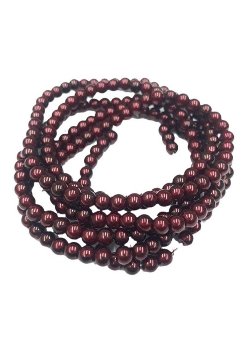 Generic 250-Piece Of Line Glass Beads 0.4cm  - Image 1