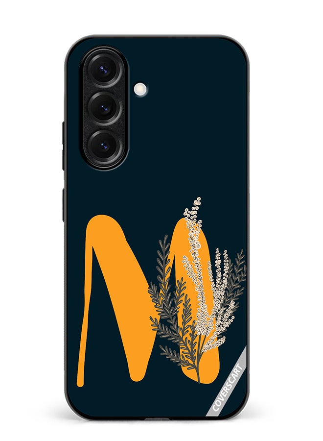 Protective Case Cover For Samsung Galaxy A56 Alphabet M(113) Design Multicolour