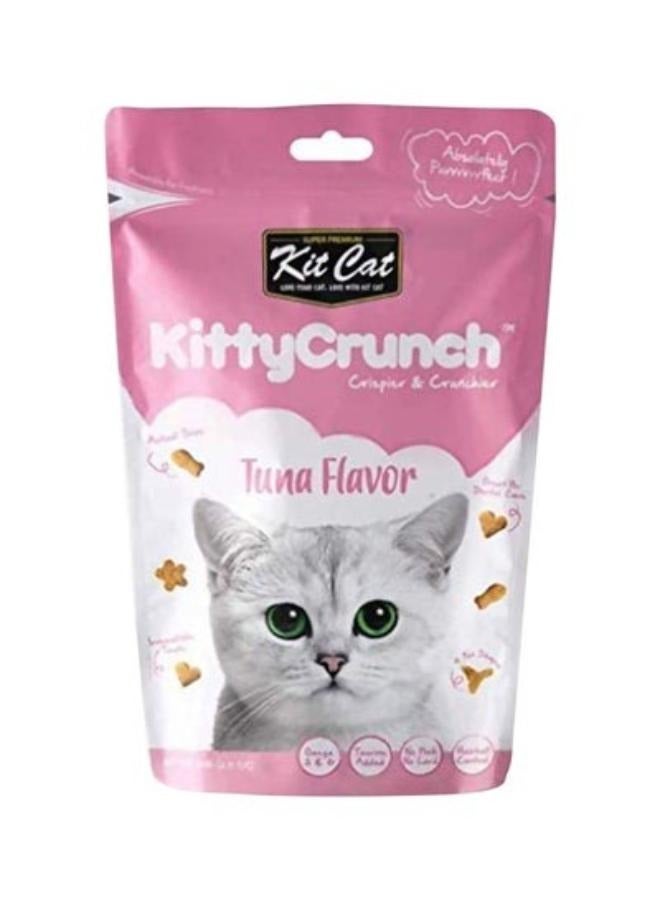 كيت كات طعام قطط كيتي كرانش بنكهة التونة متعدد الألوان 60جرام