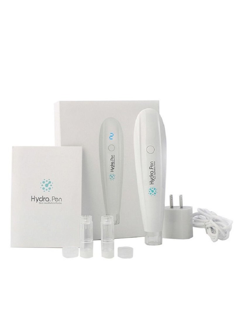 hydra Derma Pen H2 Microneedling Pen Automatic Serum Applicator Derma Pen Amazing Skin Care Tool for Home Personal Use - Image 1