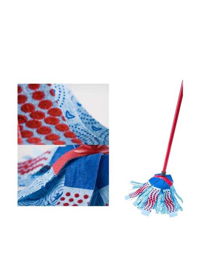 Vileda - Vileda AttrActive Plus Dust Mop System Floor Cleaning Refill Pack of 12 - Image 1