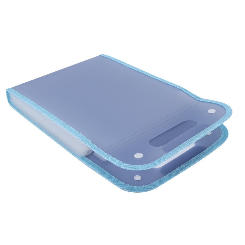 Starlight Blue 13-Pocket Expanding File Folder - Robust Waterproof Design Document Organizer for Office, School, Students - Image 3
