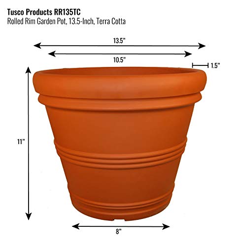 Tusco Products خزانة حديقة كلاسيكية من تسكو، RR135TC، 13.5 بوصة، تيرا كوتا - Image 2