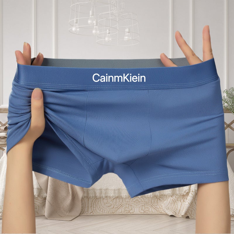 New 3-Pack Underwear New Men'S Boxer Printed Four-Corner Mid-Waist Youth Comfortable Breathable Trendy Underpants - Image 3