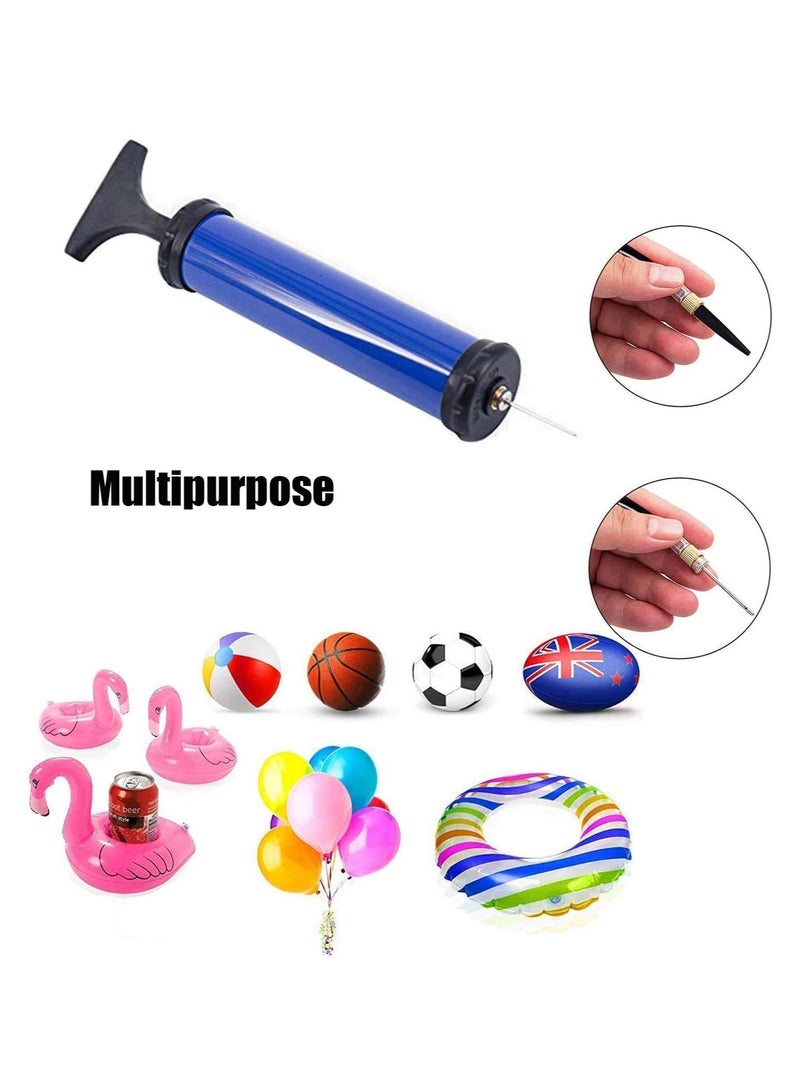 GNAFOTU Portable Ball Pump,Air Pump Inflator Kit with Needle,Nozzle, Extension Hose Hand Pumps for Soccer Basketball Football Volleyball Water Polo Rugby Exercise Sports Ball Balloon Swim Inflatables - Image 5