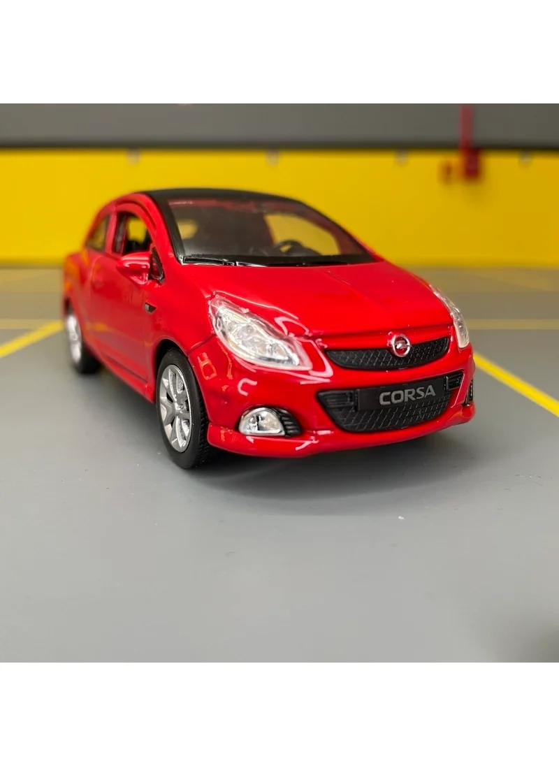 توبروك ستور Opel Corsa Opc 1/36 Scale Pull Drop Diecast Metal Model Toy Car