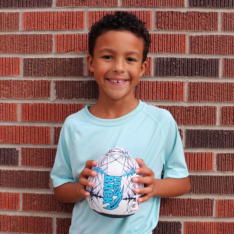 Passback Peewee Rubber Football, Ages 4-8, Elementary Training, Original, Warranty, Ships Deflated - Image 2