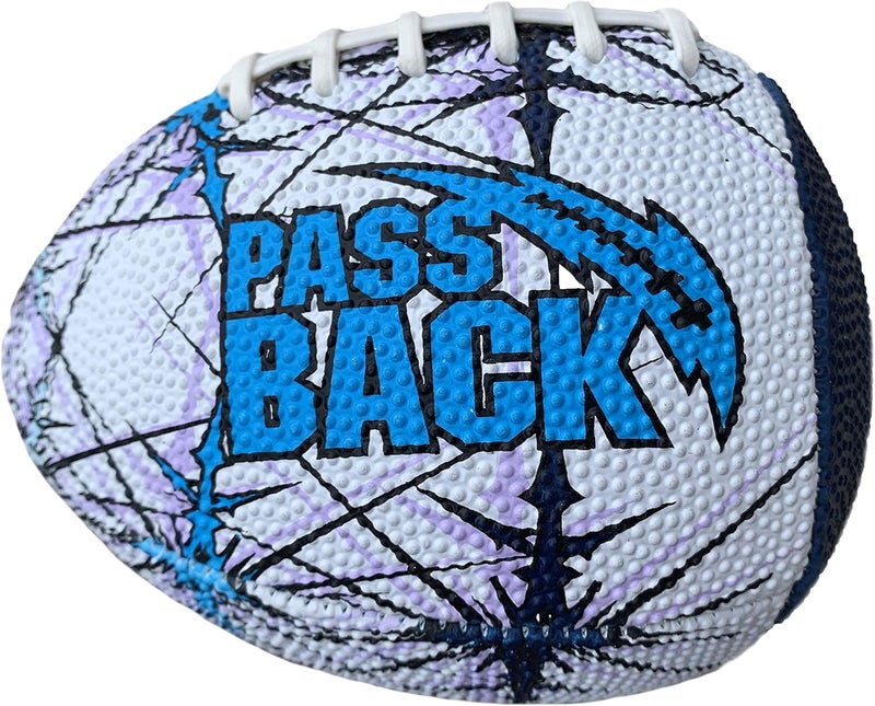 Passback Peewee Rubber Football, Ages 4-8, Elementary Training, Original, Warranty, Ships Deflated - Image 1