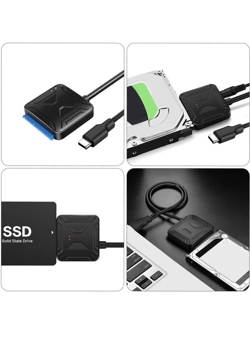 KASTWAVE USB to SATA Adapter Cable - Easy-to-Use Hard Drive Converter with Copper Core for 2.5-Inch HDD/SSD, Disk Drive to USB Data Line Connection - Image 5
