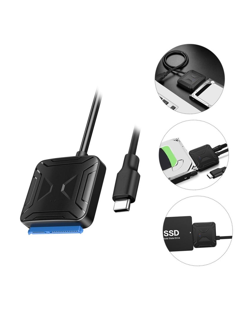 KASTWAVE USB to SATA Adapter Cable - Easy-to-Use Hard Drive Converter with Copper Core for 2.5-Inch HDD/SSD, Disk Drive to USB Data Line Connection - Image 2