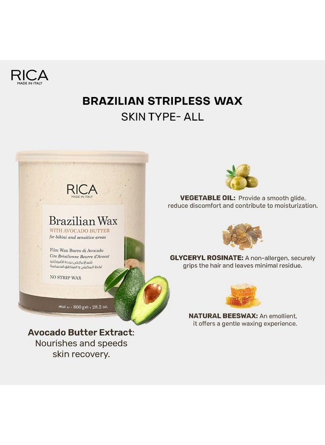 Rica RICA Brazilian Wax & Lotion Combo(1 Rica Wax 800 Ml, 1 Rica After Wax Lotion For Women, 250 Ml, Pack Of 1)  - Image 2