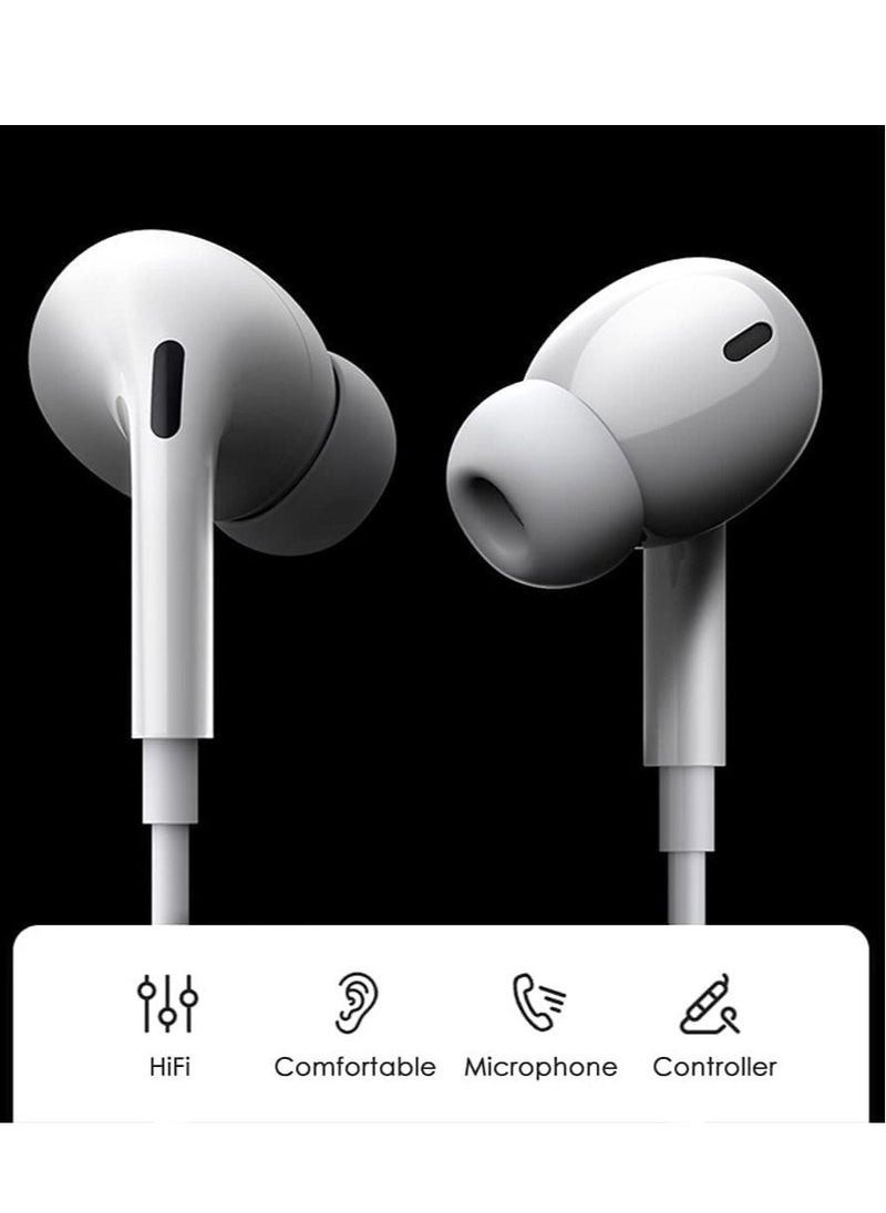 ELTRAZONE - Compatibility Apple Earbuds with Lightning Wired Headphones [Apple MFI Certified], iPhone Lightning Connector, Compatible with iPhone 13/12/SE/11/XR/XS/X/7/7 Plus /8/8Plus, Supports All iOS Systems， - Image 1