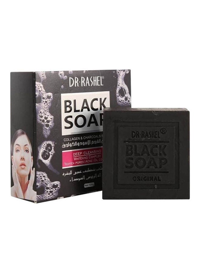 Collagen & Charcoals Black Soap Multicolour 100grams