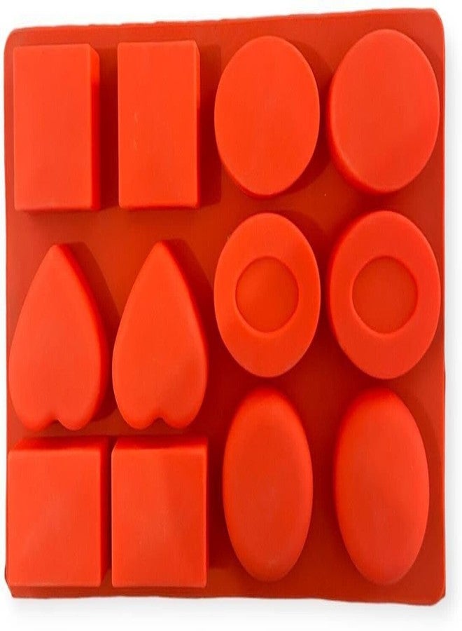 KITCHOOK Silicone Fondant & Gum Paste Mould 12 (Pack of 1) AJ 003 - Image 3