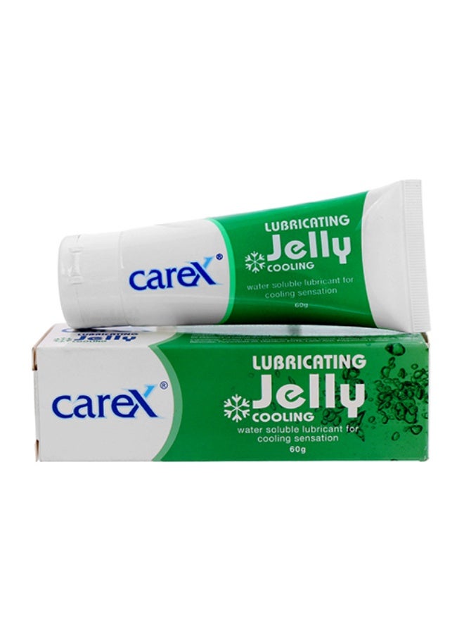 careX Lubricating Jelly - Cooling | Greaseless Transparent Water Soluble and Non-Irritating | For Cooling Sensation | 60gm - Image 2