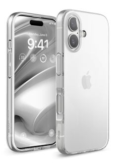 Elago Hybrid Clear for iPhone 16 Military Grade Drop Protection Case Cover - Transparent  - Image 1