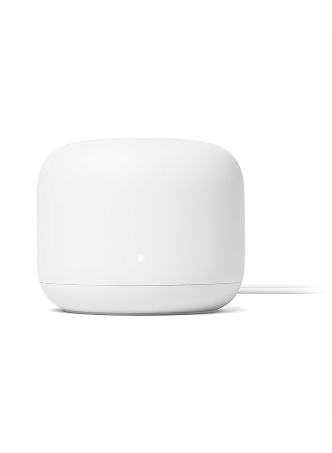 جوجل جهاز توجيه Nest WiFi - نظام شبكة Wi-Fi Mesh 4x4 AC2200 مع تغطية تصل إلى 2200 قدم مربع - Image 1