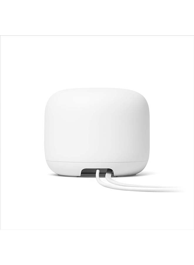 جوجل جهاز توجيه Nest WiFi - نظام شبكة Wi-Fi Mesh 4x4 AC2200 مع تغطية تصل إلى 2200 قدم مربع - Image 3