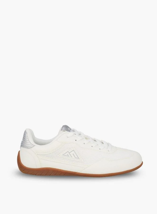 Oaklan By Shoexpress WHITE Women Lace-Up Ankle Sneakers for Women | Best Price UAE