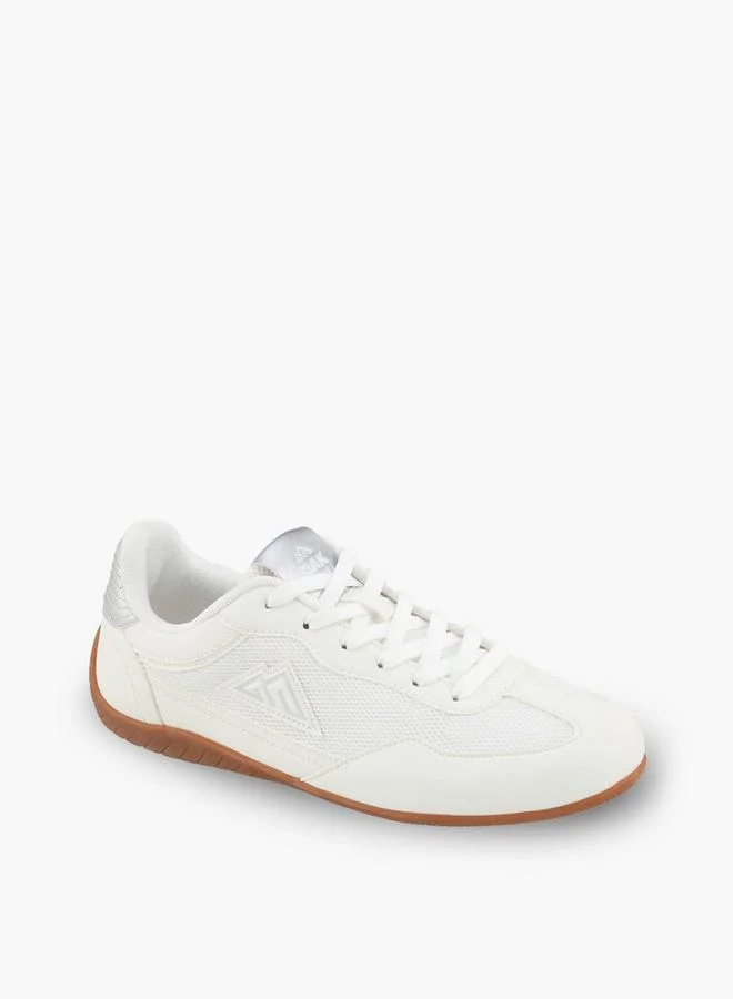 Oaklan By Shoexpress WHITE Women Lace-Up Ankle Sneakers for Women | Best Price UAE