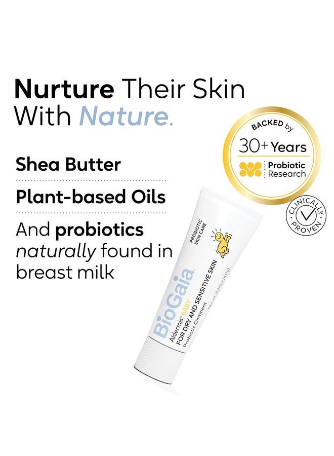 BioGaia Baby Probiotic Ointment | Soothes & Hydrates Dry, Irritated & Sensitive Skin | Use It From Head to Toe | Formulated With Plant-Based Oils & Probiotics | Steroid Free & Microbiome-Friendly - Image 4